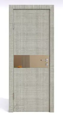 509 Серый дуб/зеркало Бронза