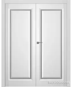 Платинум 1 со стеклом Эмаль белый