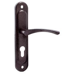 Ручка дверная Zenit (Зенит) на планке РФ1-55.17 (медь)