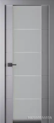 Arvika 202 со стеклом Эмаль светло-серый