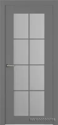 Френч 8 со стеклом Эмаль графит