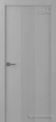 Ивент 1 глухая Эмаль светло-серый