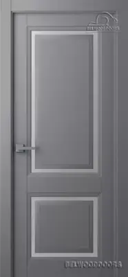 Аурум 2 со стеклом Эмаль графит