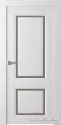 Аурум 2 со стеклом Эмаль белый