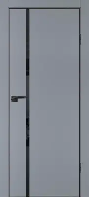 P-22 кромка ABS черная c 4-х ст. Серый матовый