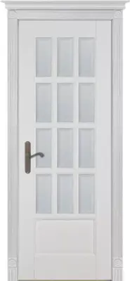 Массив дуба Грация Эмаль белая