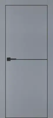 PX-19 черная кромка с 4-х ст. Серый матовый