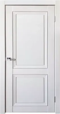 Двери экошпон Деканто (Decanto) 1 Белый бархат