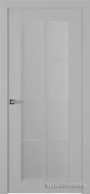 Френч 8 со стеклом Эмаль светло-серый