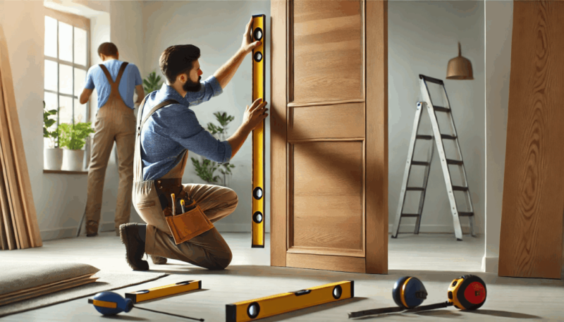 Установка Межкомнатных дверей