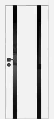 PX-9 черная кромка с 4-х ст. Белый матовый