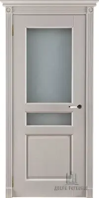 Массив дуба Виктория Эмаль слоновая кость