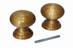 Ручка-кнопка veles (ВЕЛЕС) Дуб