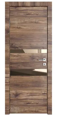 512 Лофт темный/зеркало Бронза