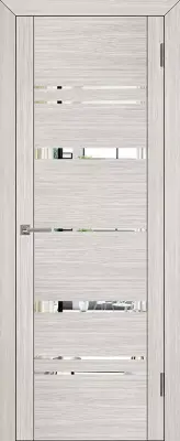 Двери экошпон UniLine 30027 Капучино велюр