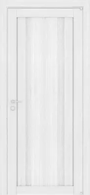 Двери экошпон LIGHT 2190 Белый велюр