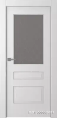 Роялти со стеклом Эмаль белый