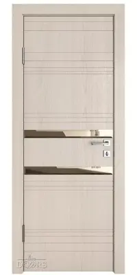 515 Ясень капучино/зеркало Бронза