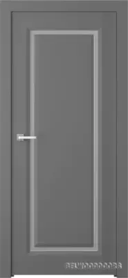 Платинум 1 со стеклом Эмаль графит