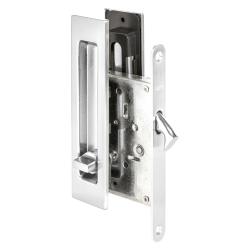 Защелка Punto (Пунто) с ручками для раздвижных дверей SH.SLQ152.011 (Soft LINE SLQ-011) CP хром