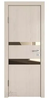 512 Ясень капучино/зеркало Бронза