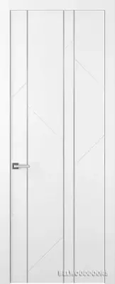 Флекс 1 Молдинг Хром глухая Эмаль белый