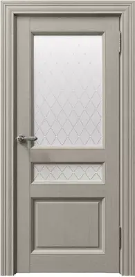 Двери экошпон Соренто (Sorrento) 80014 Светло-серый Серена