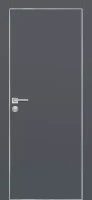 PX-1 AL кромка с 4-х ст. Графит матовый