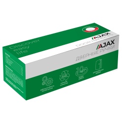 Ручка Ajax (Аякс) раздельная K.JS51.CLEVER BL-24 черный