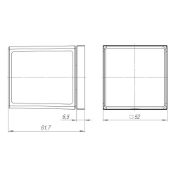 Ручка Armadillo (Армадилло) раздельная K.ART52.SYMMETRY MWSC-33 итальянский тисненый
